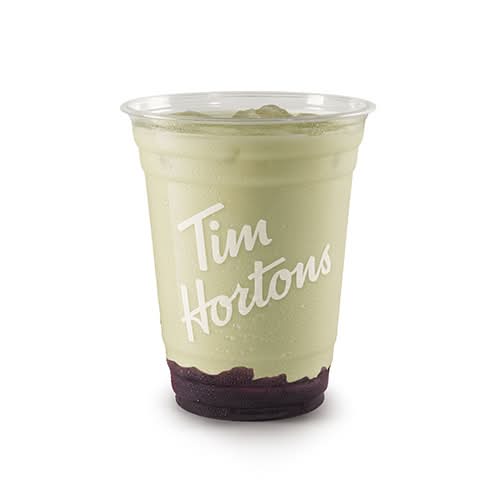 NEW! Iced Blueberry Matcha Latte