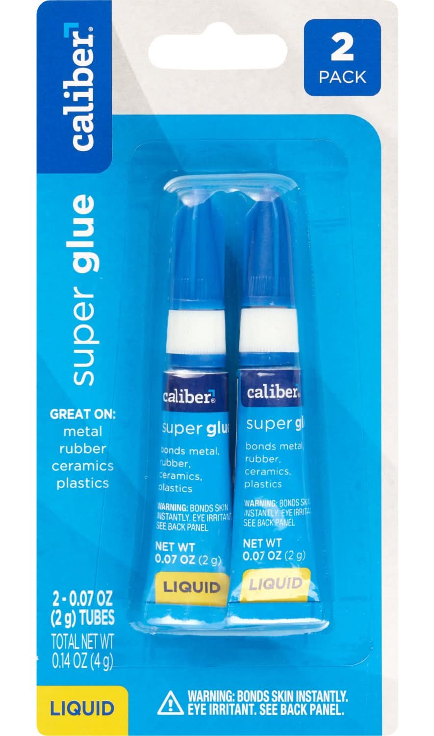 Caliber Instant Super Glue 2-Pack
