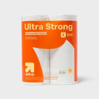 up&up Premium Ultra Soft Bath Tissue Rolls (6 ct)