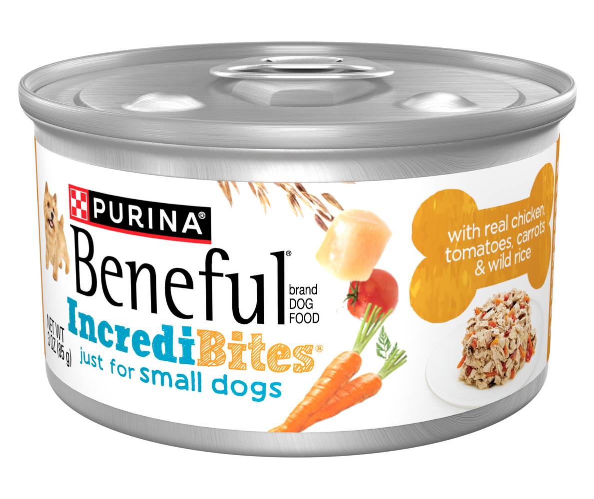 Purina Beneful Incredibites With Real Chicken Dog Food (3 oz)