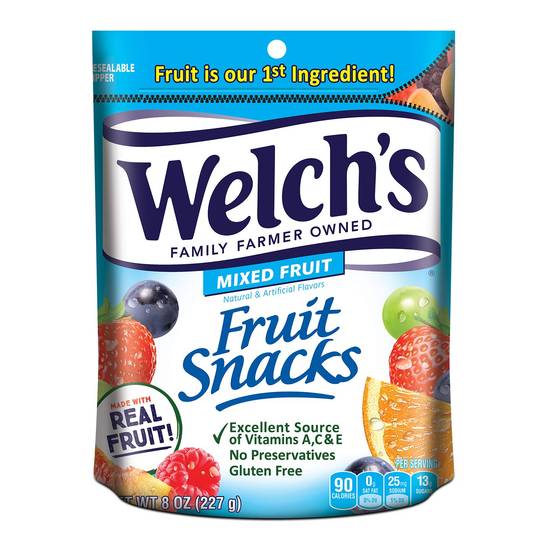 Welch's Fruit Snacks Mixed Fruit 8oz