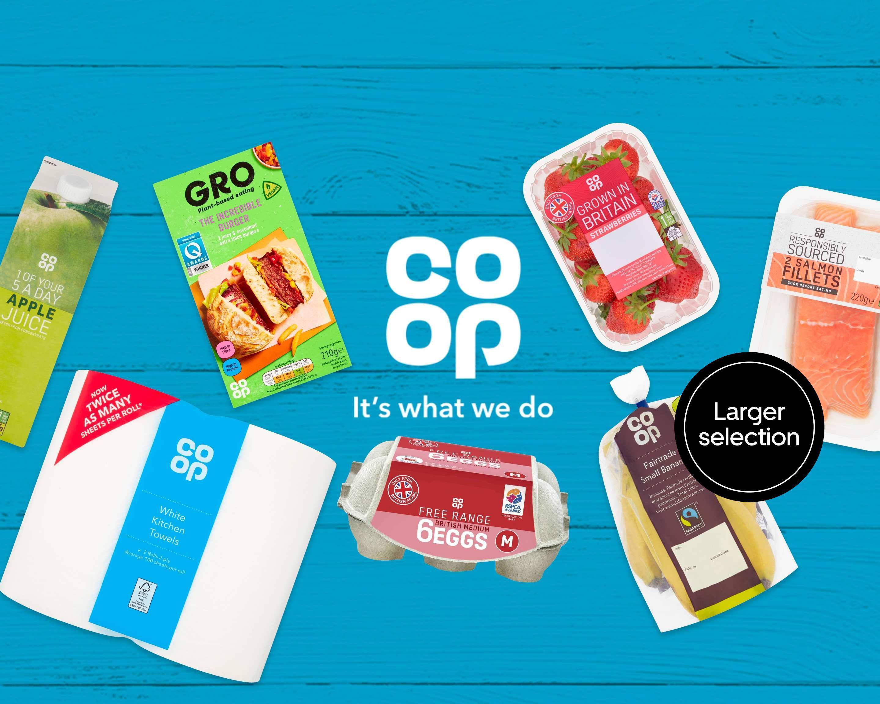 Co-op (Moseley) Menu - Takeaway in Birmingham, Delivery menu & prices