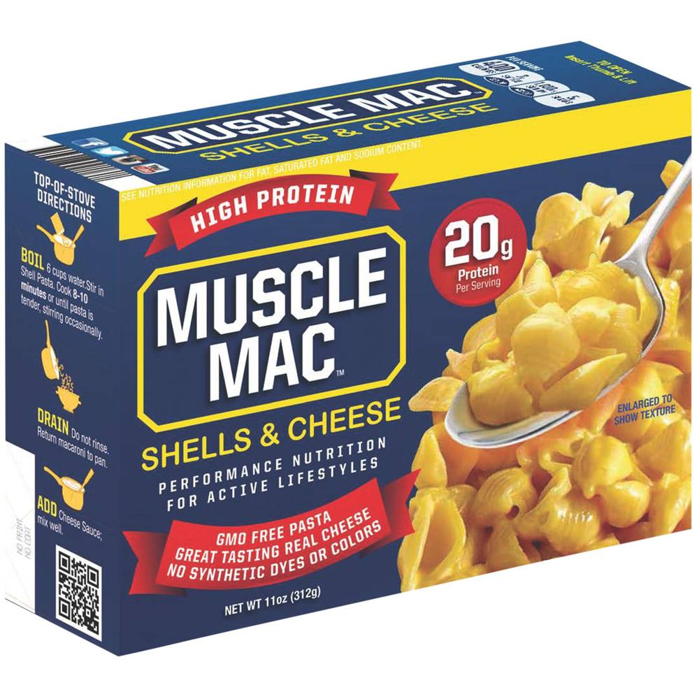 High Protein Shells & Cheese - (2 Servings)