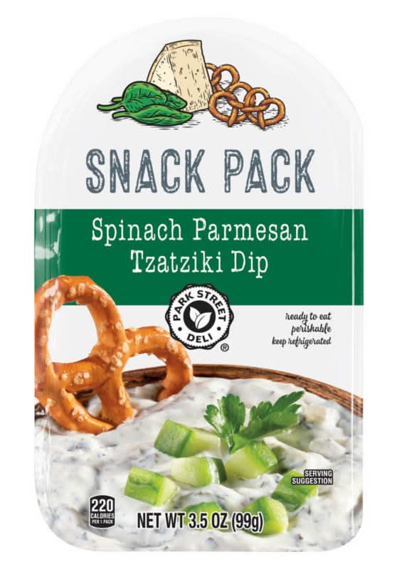Park Street Deli Spinach Parmesan Tzatziki Dip (3.5 oz)