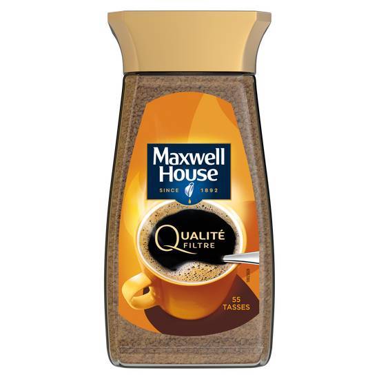 Qualité filtre - jacobs maxwell house douwe egberts - 100g