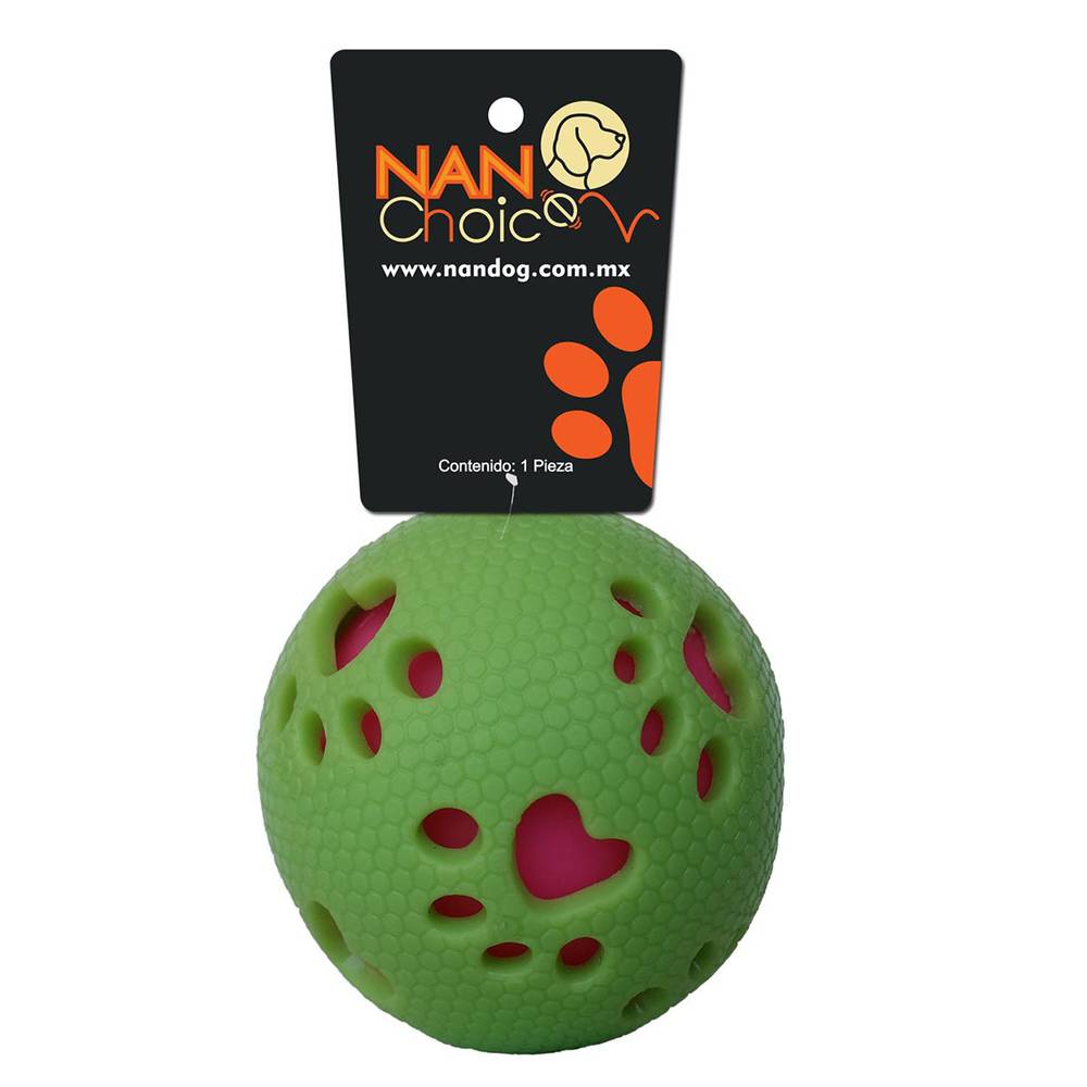 Nandog · Pelota para perro con huellas (30 g)