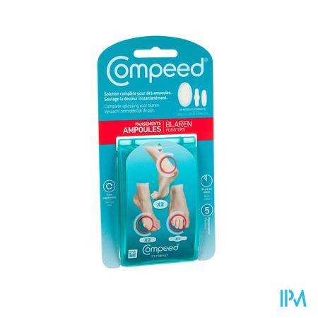 Compeed Pansement Ampoules Mixpack 5 Pansement - Premiers soins