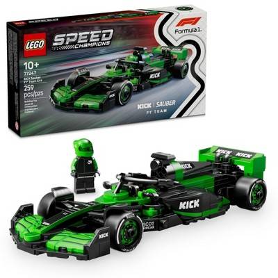 LEGO Speed Champions Kick Sauber F1 Team C44 Race Car Toy Building Set (259 ct)