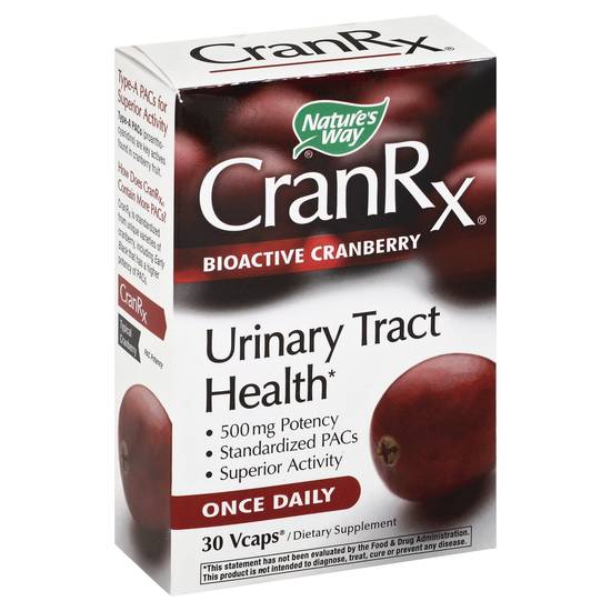 Nature's Way Cranrx Bioactive Cranberry Urinary Health