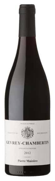 Pierre Maizière - Vin rouge a.o.p. gevrey chambertin, 2012 (750ml)