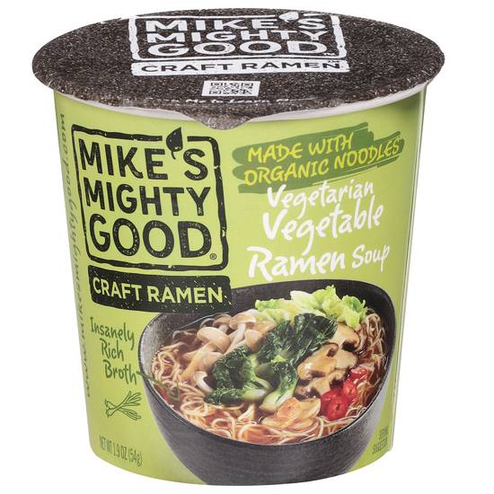 Mike's Mighty Good Vegetable Ramen Noodle Soup (organic)