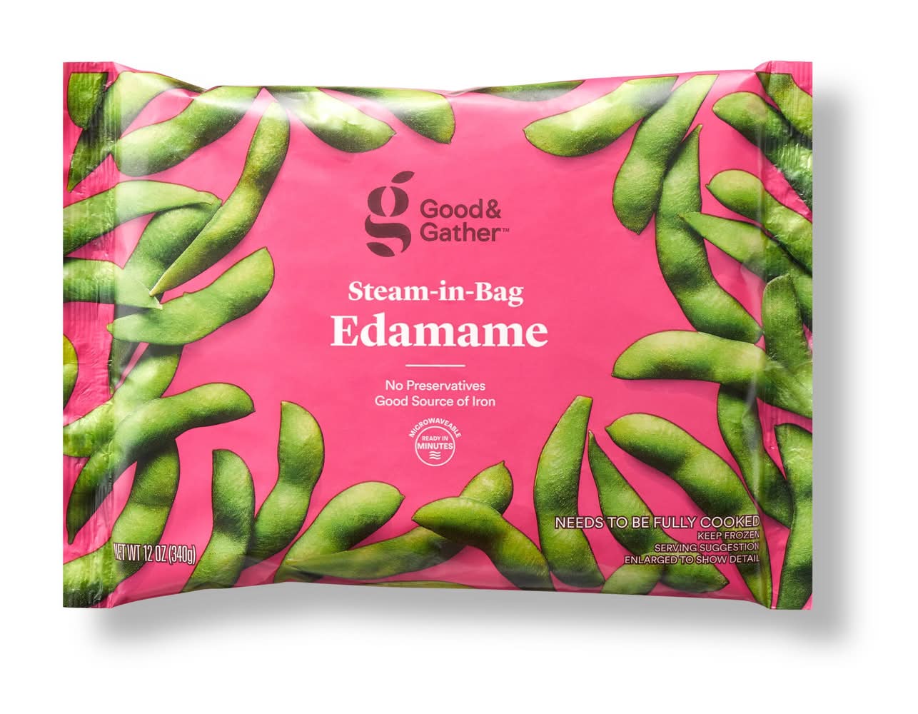Good & Gather Frozen Steam-In-Bag Edamame (12 oz)