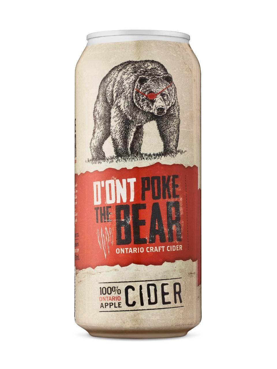 D'ont Poke the Bear Ontario Apple Cider (473 ml)