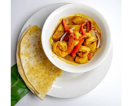 Order Curry Shrimp Roti food online from Taste Of The Caribbean store, Los Angeles on bringmethat.com