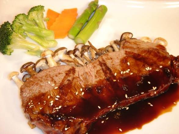 Beef Teriyaki with Rice 汤,饭
