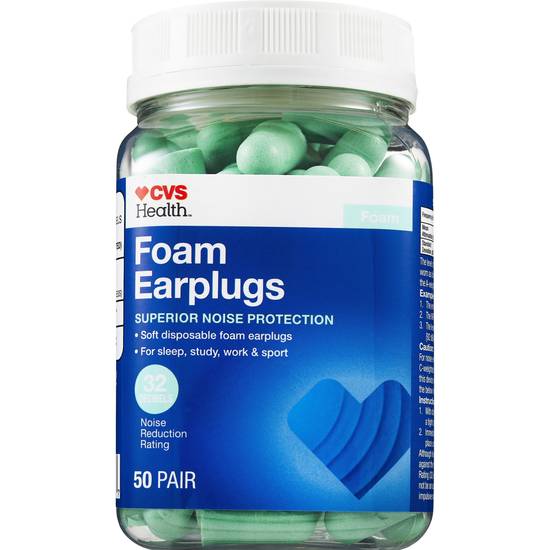 CVS Health Foam Earplugs Advanced Protection