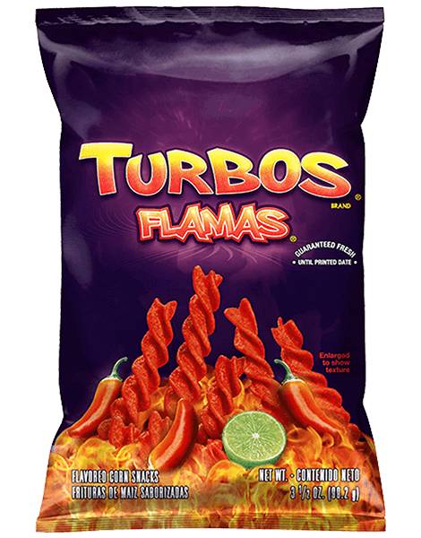 Fritos Turbo Flamas Flavored Corn Snacks 3.5oz