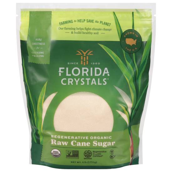 Florida Crystals Organic Raw Cane Sugar