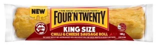 Four N' Twenty Sausage Roll Chilli Cheese 180g