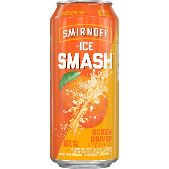 Smirnoff Ice Smash Screwdriver Malt Beverage (16 fl oz)