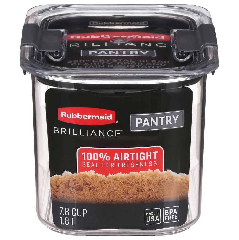 Rubbermaid Brilliance Airtight Food Storage 7.8 Cups Container