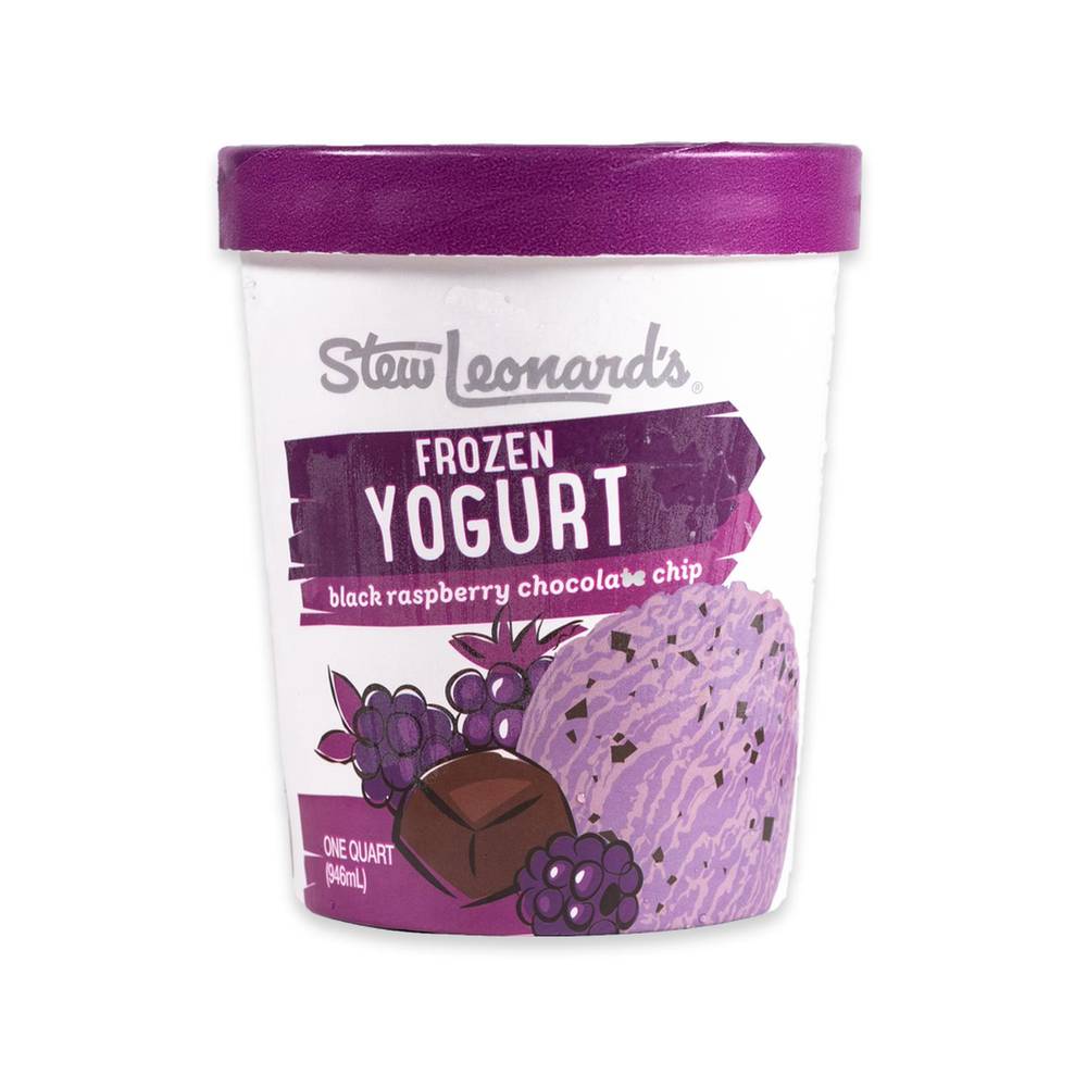 Stew Leonard's Chocolate Chip Ice Cream, Black Raspberry (946 ml)