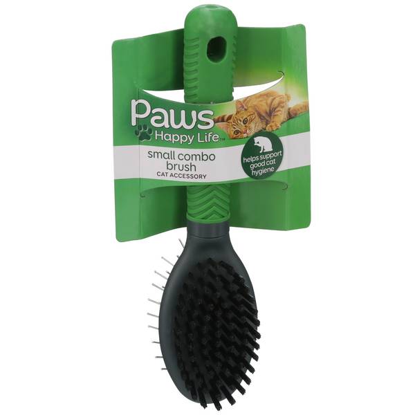 Paws Happy Life Combo Pin & Bristle Cat Grooming Brush