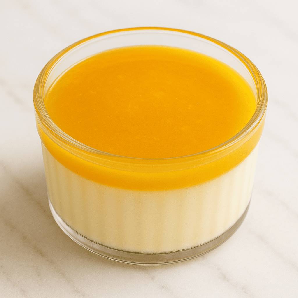 Panna cotta mangue