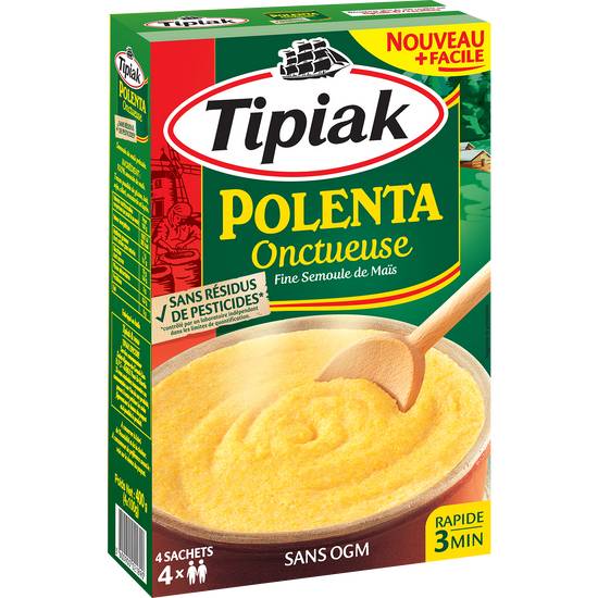 Tipiak - Polenta onctu pesticide (4 pièces)