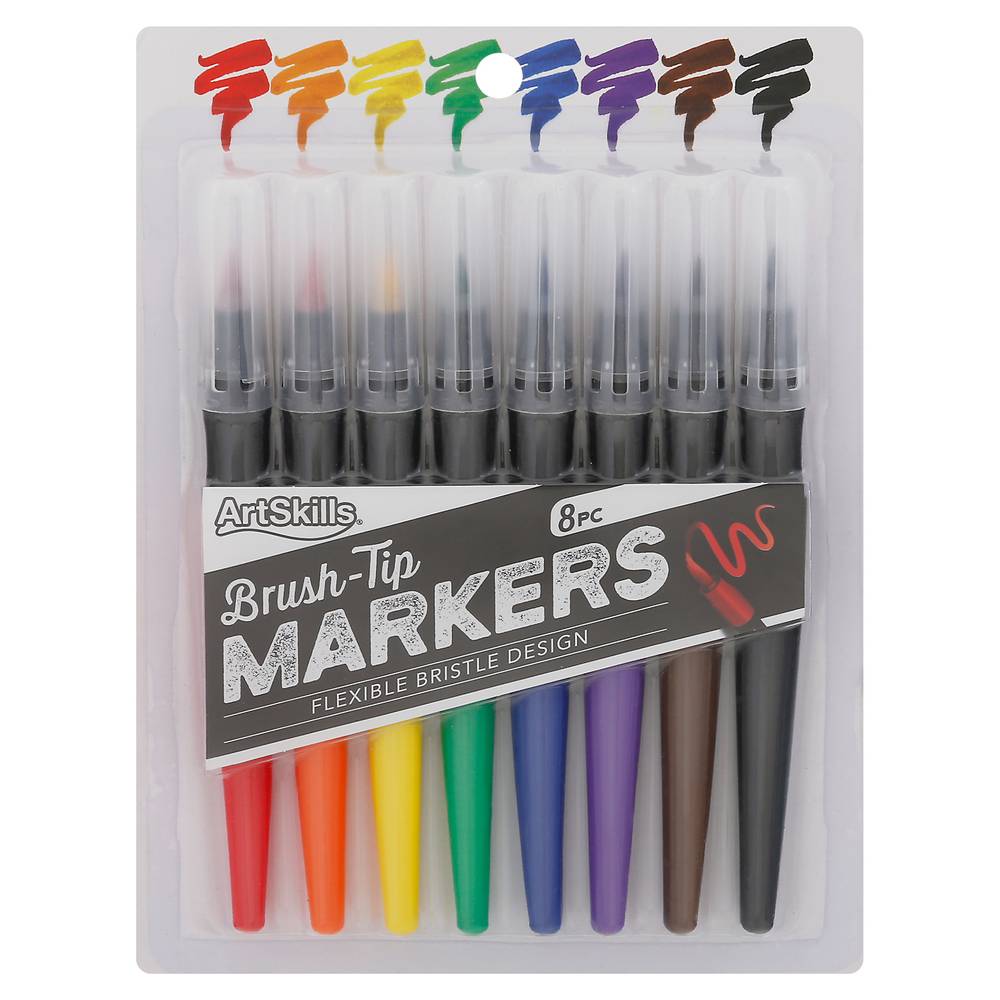 Artskills Brush-Tip Markers (8 ct)