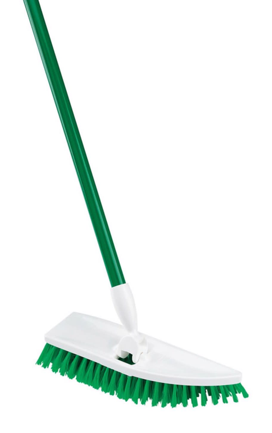 Libman 4 In. W Hard Bristle 55 In. Steel Handle Floor Scrub Brush