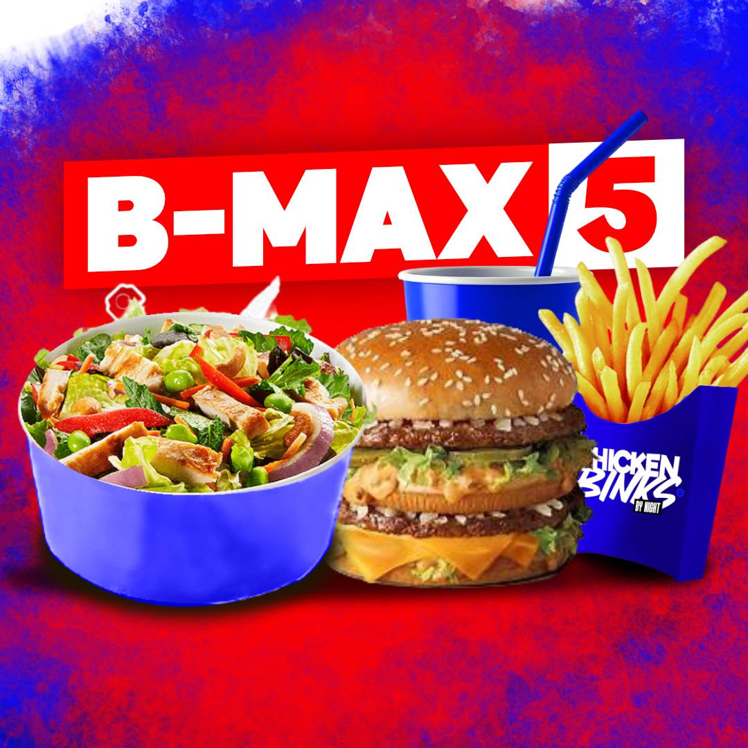 B- Max 5 Salade Banger'Binks + Biggy Binks Bacon