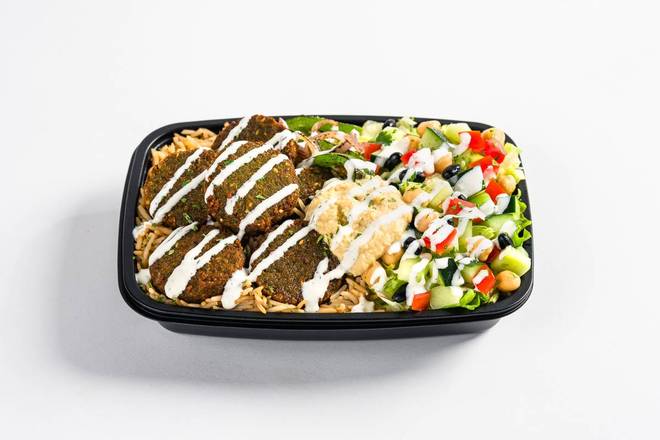 Falafel Over Rice