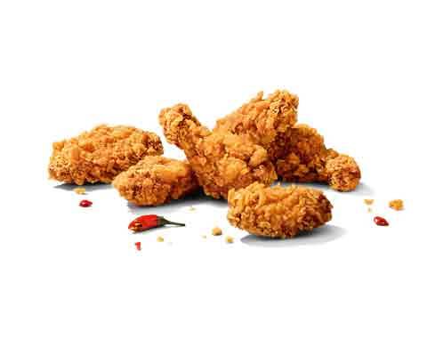 6 Hot Wings