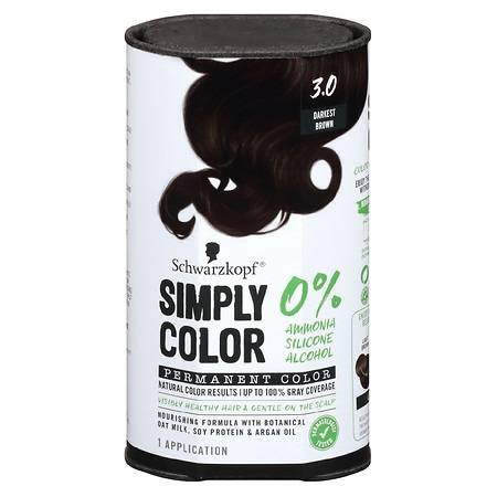 Schwarzkopf Simply Color Permanent Hair Color - 1.0 ea