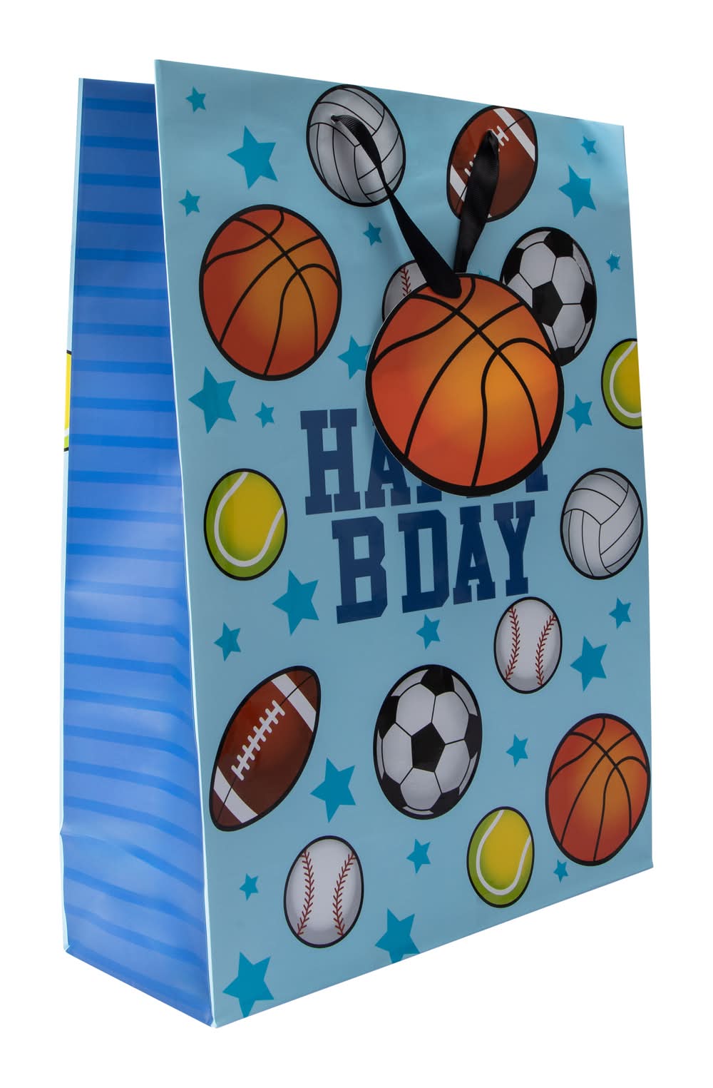 Jumbo Happy Birthday Gift Bag Sports Balls