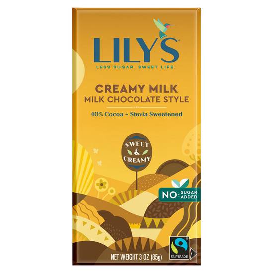 Lily's Cocoa Creamy Milk (chocolate )