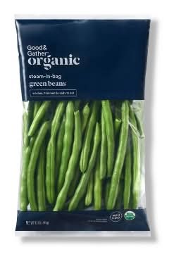 Good & Gather Organic Steam-In-Bag Green Beans (12 oz)