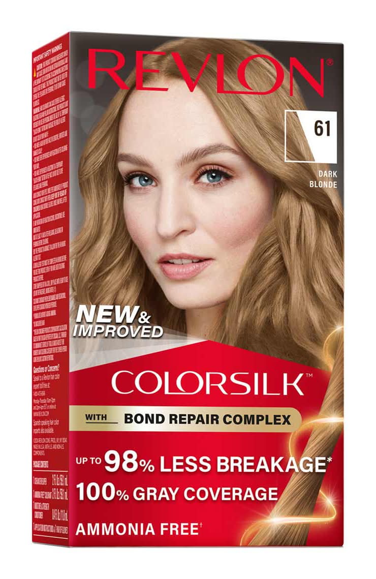Revlon Colorsilk Permanent Hair Color - 61 Dark Blonde 1 Ct
