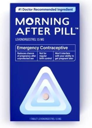 Morning After Pill Emergency Contraceptive 1ct