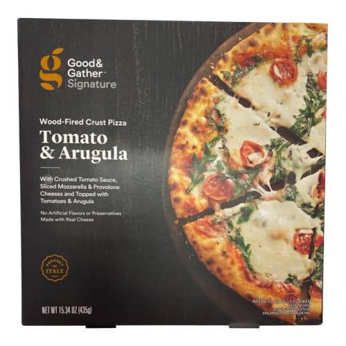 Good & Gather Signature Wood-Fired Tomato & Arugula Frozen Pizza