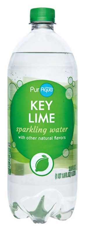 PurAqua Key Lime Sparkling Flavored Water