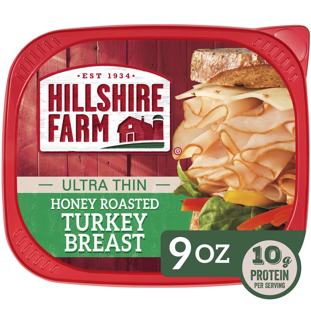 Hillshire Farm Ultra Thin Turkey Breast, Honey Roasted (255.15 g)