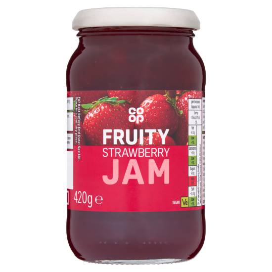 Co-Op Strawberry Jam 454g