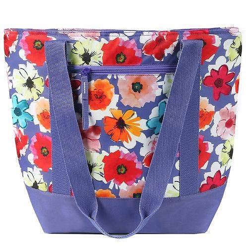 Arctic Zone Insulated Fashion Tote, Popping Floral - 1.0 ea