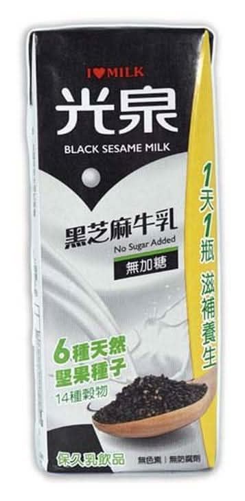 光泉黑芝麻牛乳 | 200 ml #18012850