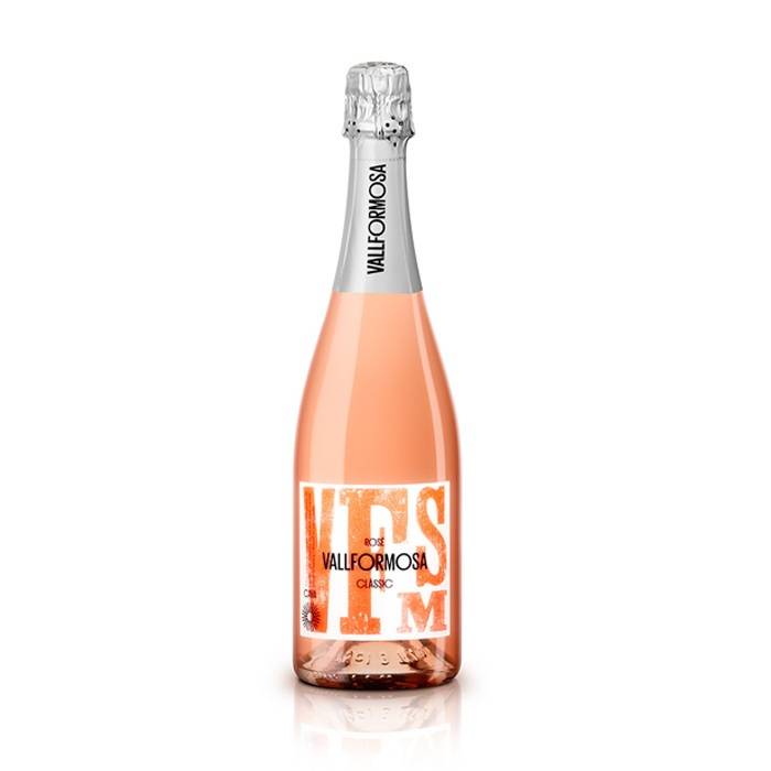 Vallformosa vino espumoso rosé classic brut (750 ml)