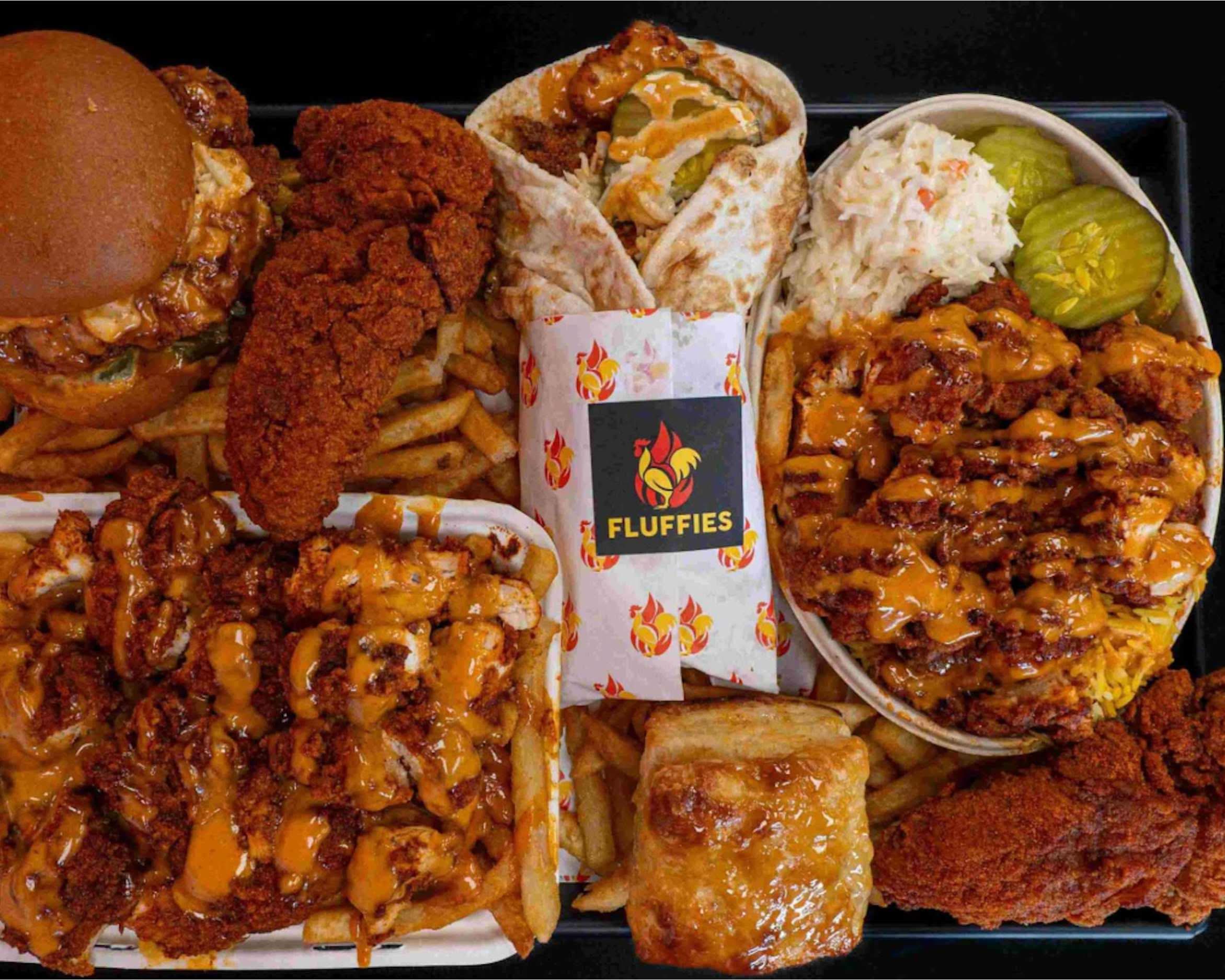 Fluffies Hot Chicken Midtown Menu New York • Order Fluffies Hot