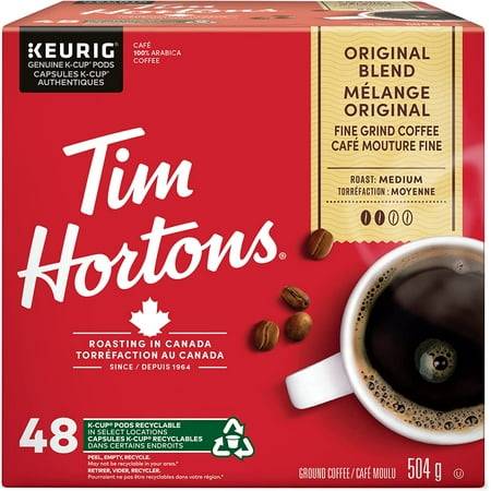 Tim Hortons Original Blend Coffee Pods (504 g, 48 ct)