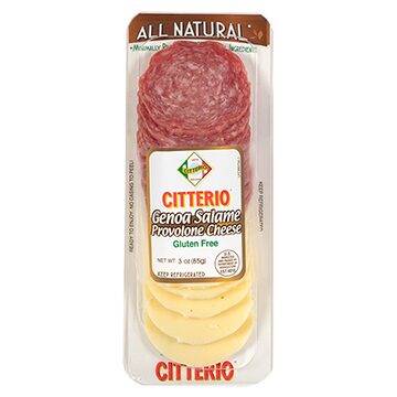 Citterio Genoa Salami & Provolone Cheese 3oz
